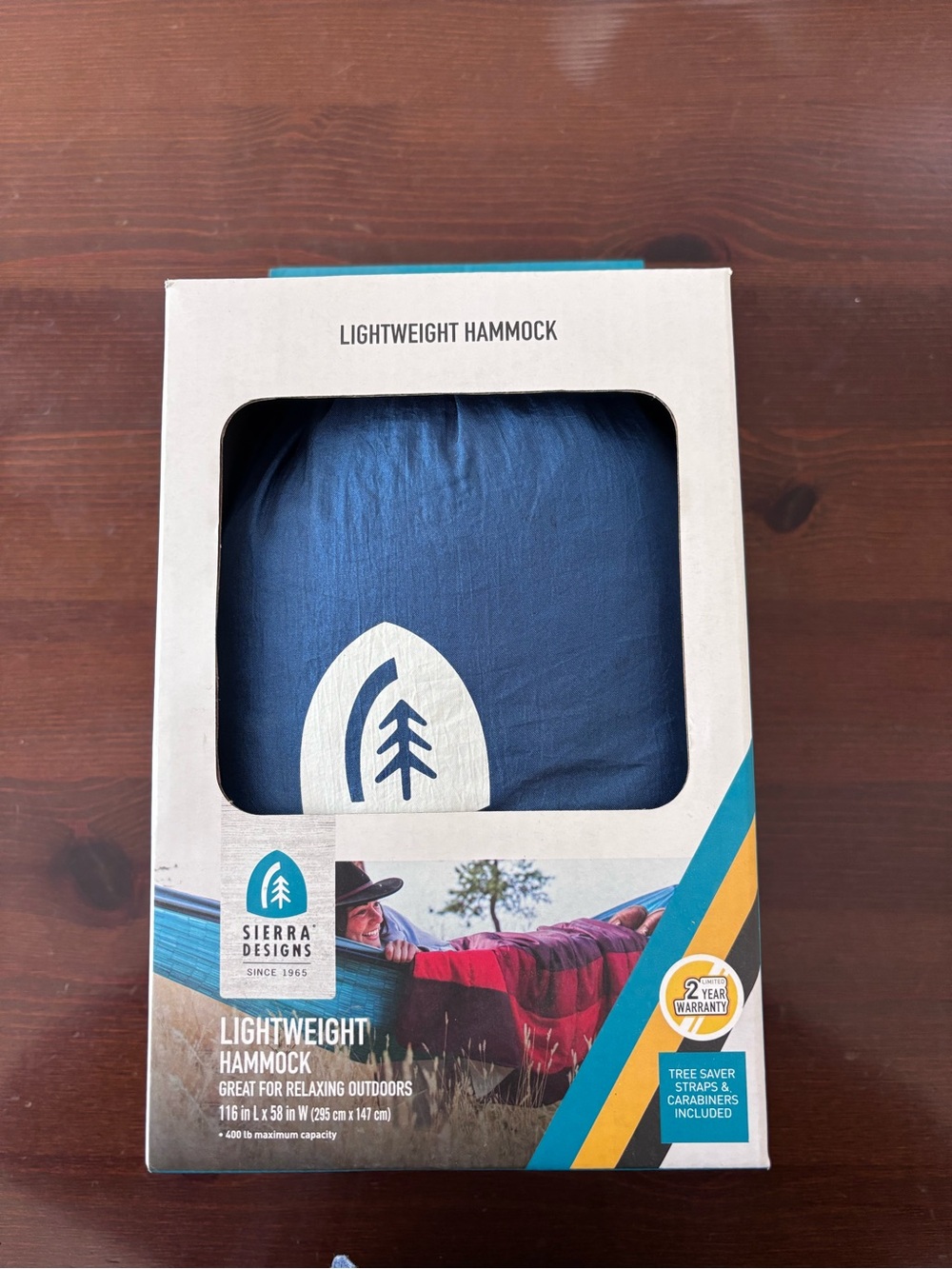 Sierra Designs Lightweight Blue Hammock